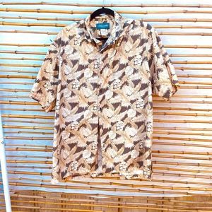 Men’s Big & Tall casual, short sleeve, button down by Cook Street